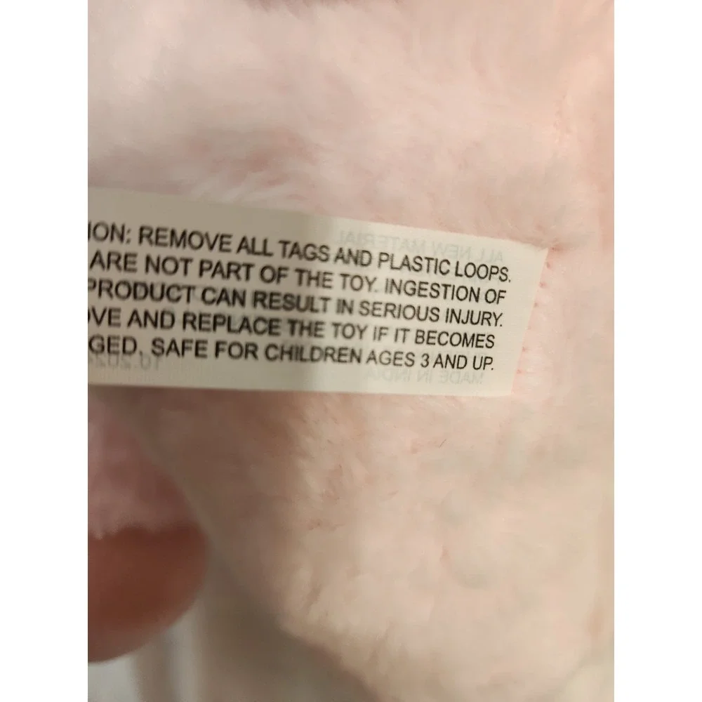 Petsmart Pink Pig Plush Wish Squeaker Xmas Bandana Farm Stuffed Animal Toy